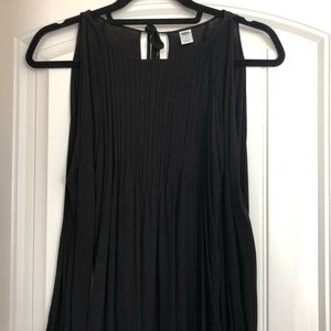 Black Open Shoulder Top